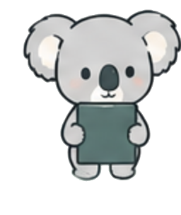 相談を受けるコアラのユーカリくん
